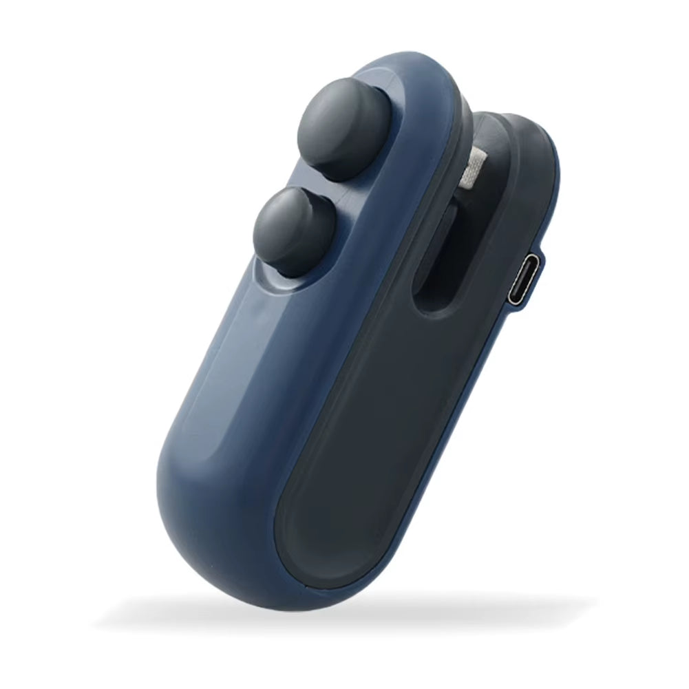 2 in 1 Sealer Cutter Portable Resealer Machine Vacuum Food Sealer Handheld Bag Sealing Machine for Food Storage Snacks Freshness