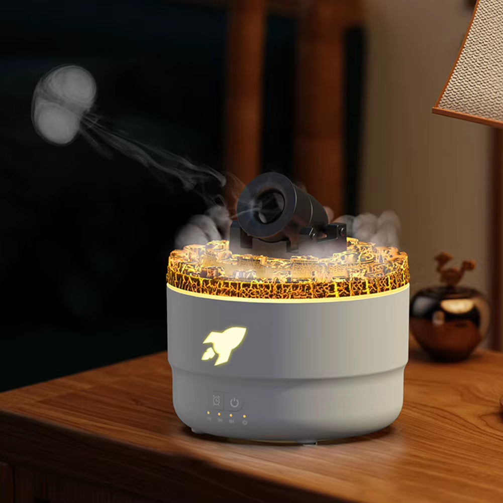 Cannon Blast Aroma Humidifier Essential Oil Diffuser Air Humidifier with Timer Aromatherapy Diffuser for Bedroom